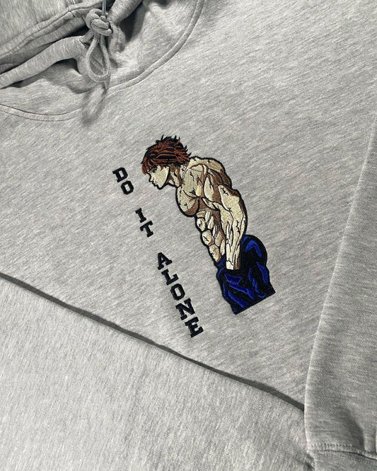 Limited Anime Bake X "Do It Alone" Hoodie
