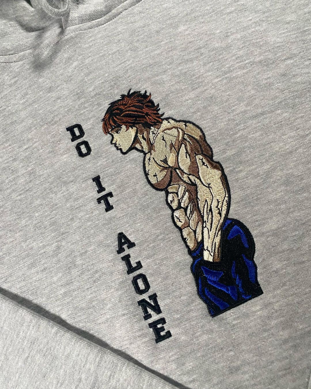 Limited Anime Bake X "Do It Alone" Hoodie